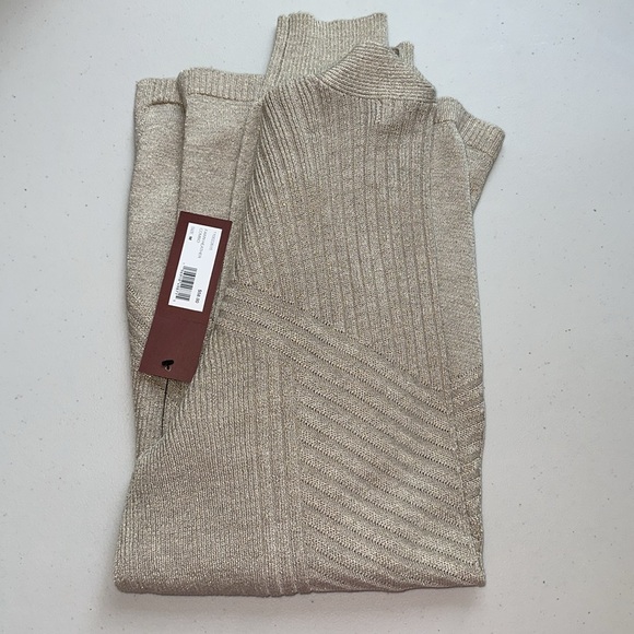 Shimmering Gold Women's Cardigan - Picture 14 of 14